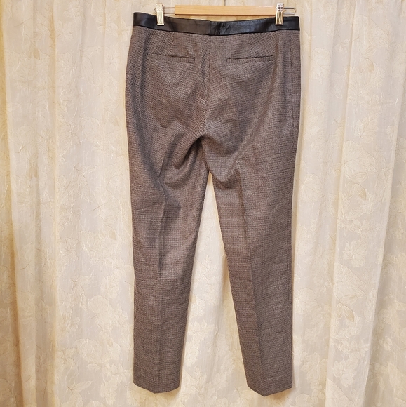 Club Monaco Houndstooth Leather Pants - Picture 3 of 6